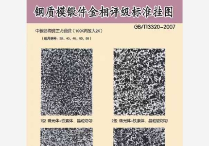 鋼質模鍛件金相評級標準掛圖 （GB/T13320-2007）