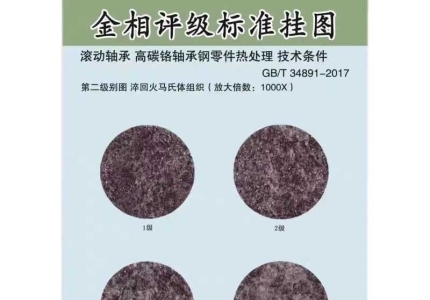 軸承鋼金相評級標準掛圖