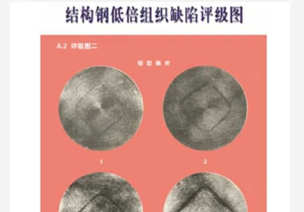 結構鋼低倍組織缺陷評級標準掛圖 (GB/T1979-2001)