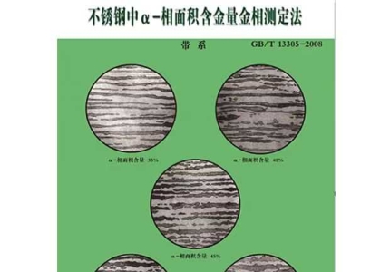 不銹鋼中a-相面積含量金相測定法（GB/T13305-2008）